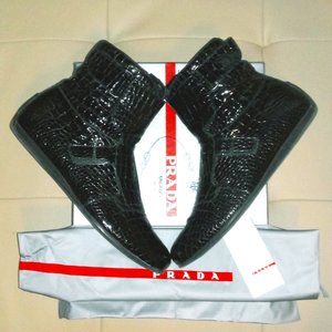 Prada Crocodile Boots